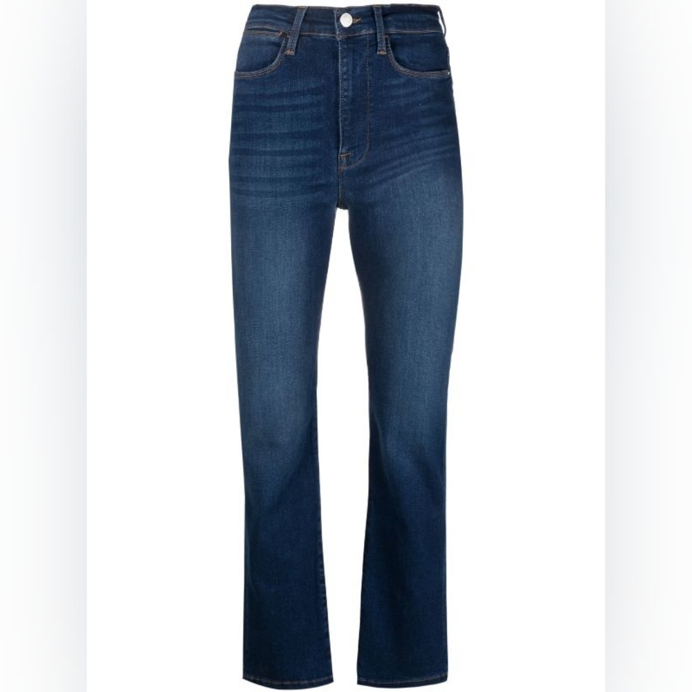 Frame Le Super High straight-leg jeans